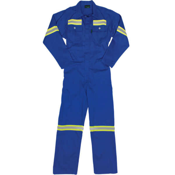 4811RBJC32 J54 Reflective Boiler Suit Royal Blue