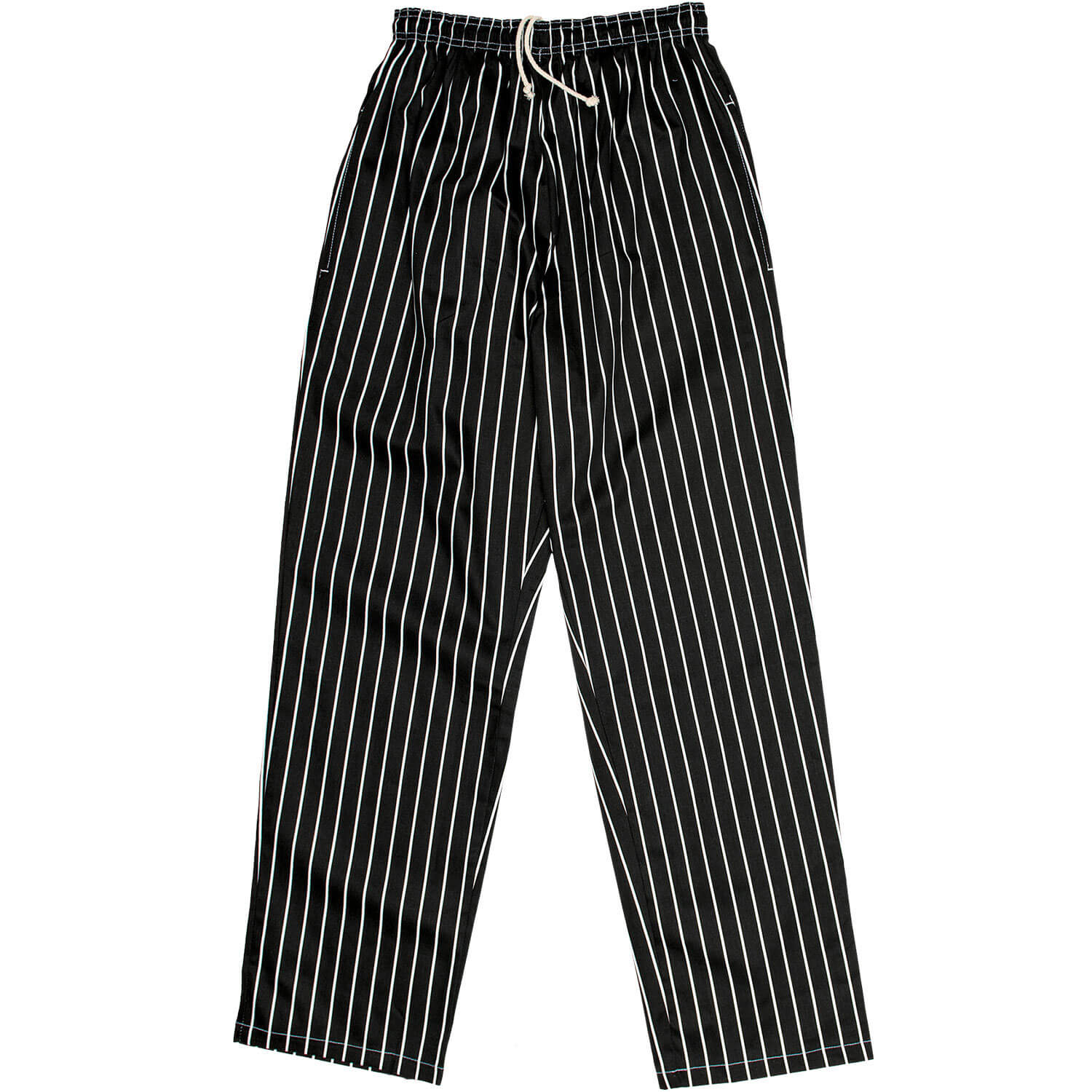 javlin printed baggy chef pants chalkstripe 4659CSJ54