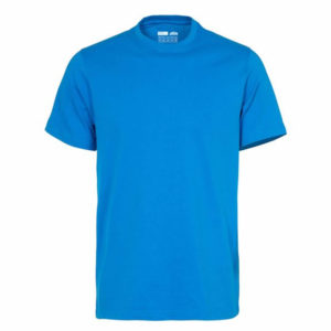 jonsson classic regular fit cotton blue tee shirt