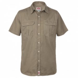 jonsson legendary cotton short sleeve shirt khaki