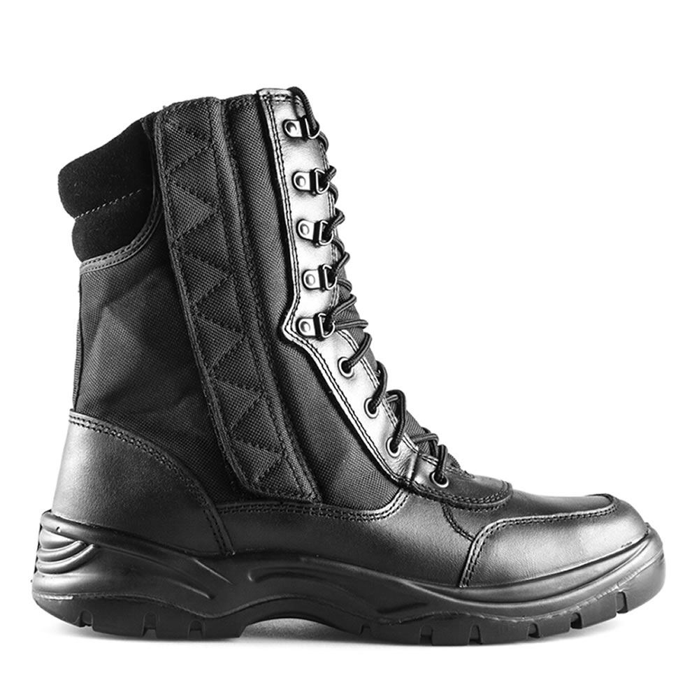 rebel black hawk s3 heavy duty combat boot re911 side view 1