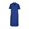 royal blue short sleeve ladies canteen coat 2