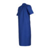 royal blue short sleeve ladies canteen coat left 1