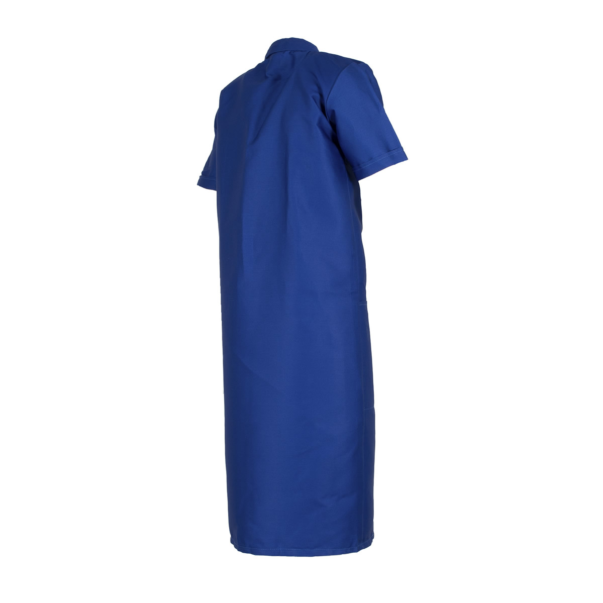 Royal Blue Short Sleeve Ladies Canteen Coat - Yasuke Safety